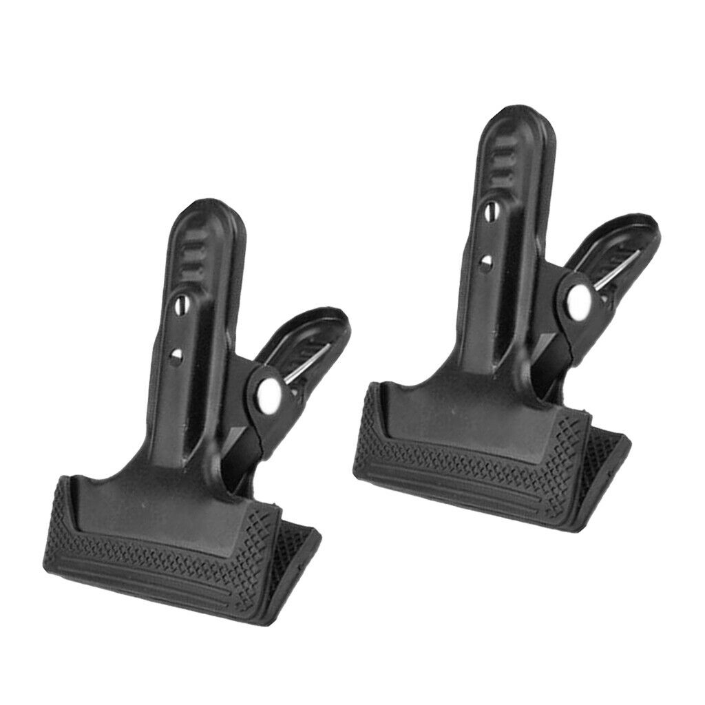 2pcs XXL Letter Clip Paper Clip Made of Carbon Steel, 105mm, Black