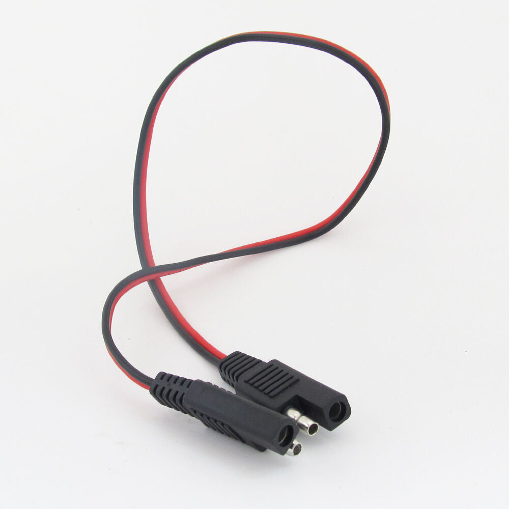 5pcs 0.5M SAE to SAE DC Power Automotive Cable 18AWG for Cigarette Cable R + B