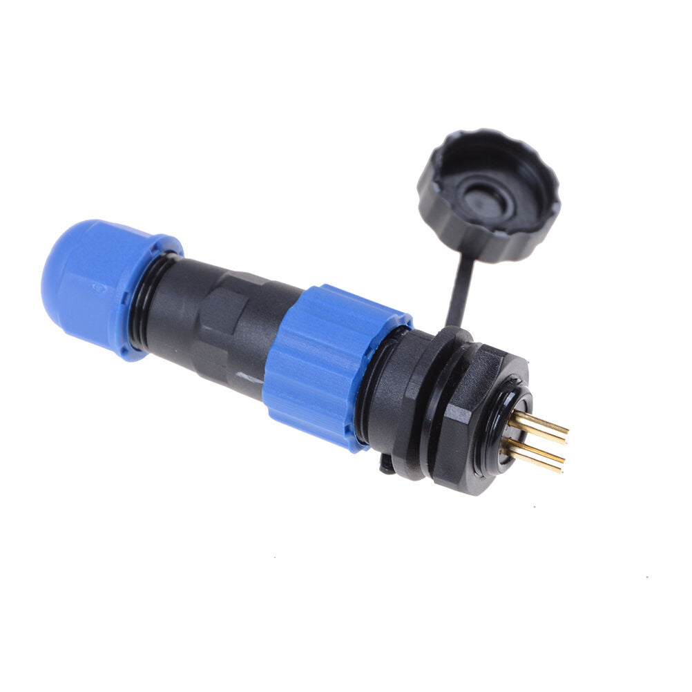 SP13-2 2 pin waterproof connector Power Cable Connectors IP68 Plug Socket BDAU