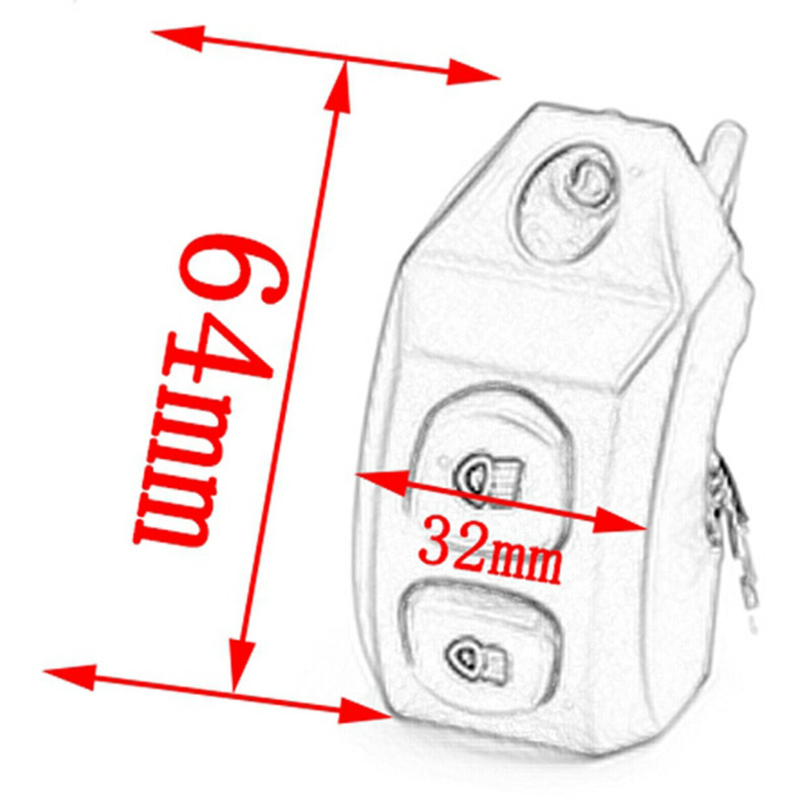 Handle Fog Light Switch Smart Relay for  R1200GS R1250GS Adventure Black