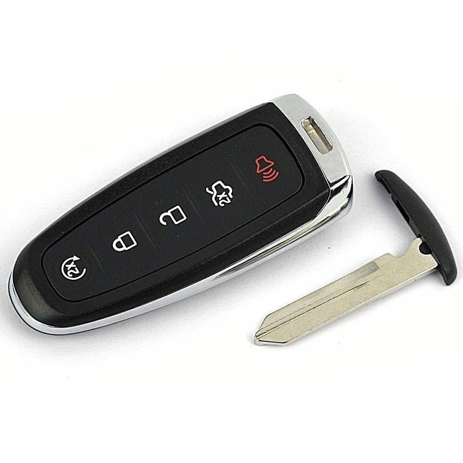 Replacement Keyless Remote Shell Key Fob for 2011-2015 Ford Edge Explorer BLACK