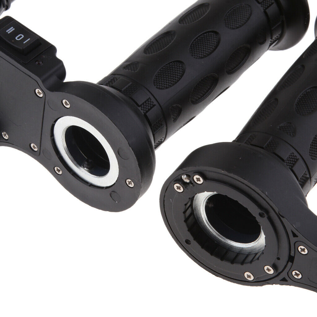 12V Electric 7/8" Handlebars Warmer Heated Grips for Motorcycle Type 2