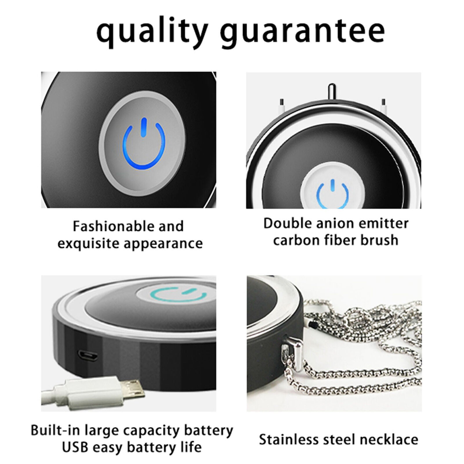 Portable Air Purifier Personal Around The Neck Remove Smoke Smell Necklace