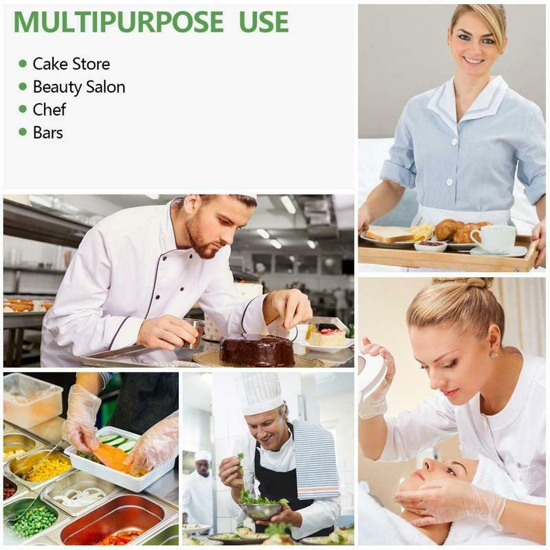 Transparent Face Shield for Food Handlers Commercial Restaurant Hotel Waiter