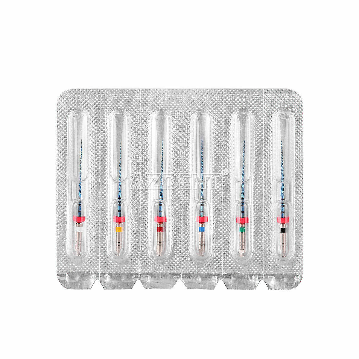 3 Pack Dental Endo V Blue Engine Use NITI Root Canal Rotary File 25mm 04 #15-#40