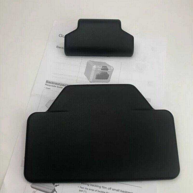 Motorcycle Aluminum Alloy Tail Top Box Backrest Cushion Pad Fit for BMW Bikes