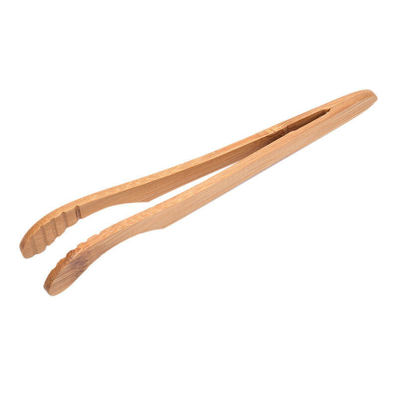 1pc Tea Bamboo Utensil Tongs Tea Wooden Tea Clip Food Toast Tea Tweez.l8