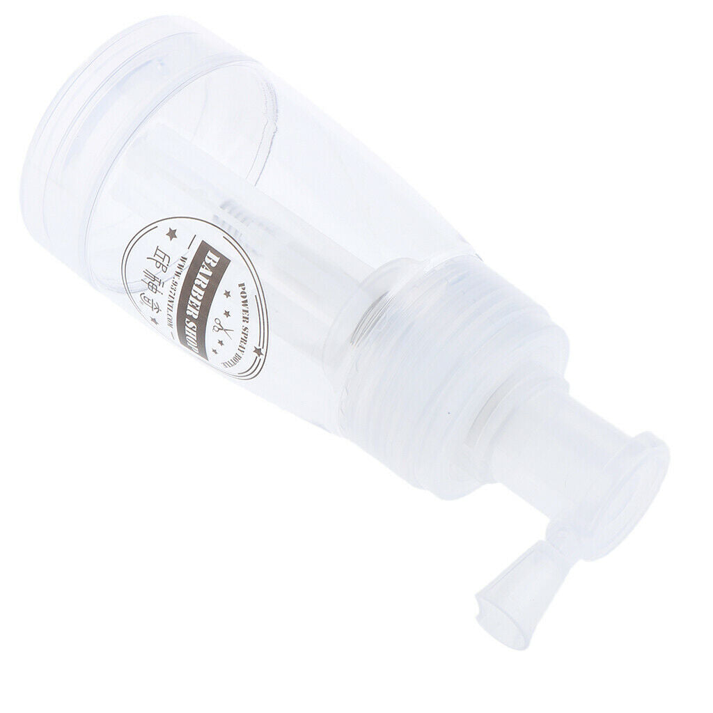 2 Pcs Dismountable Travel Powder Spray Bottle PET Material Cosmetics Bottles