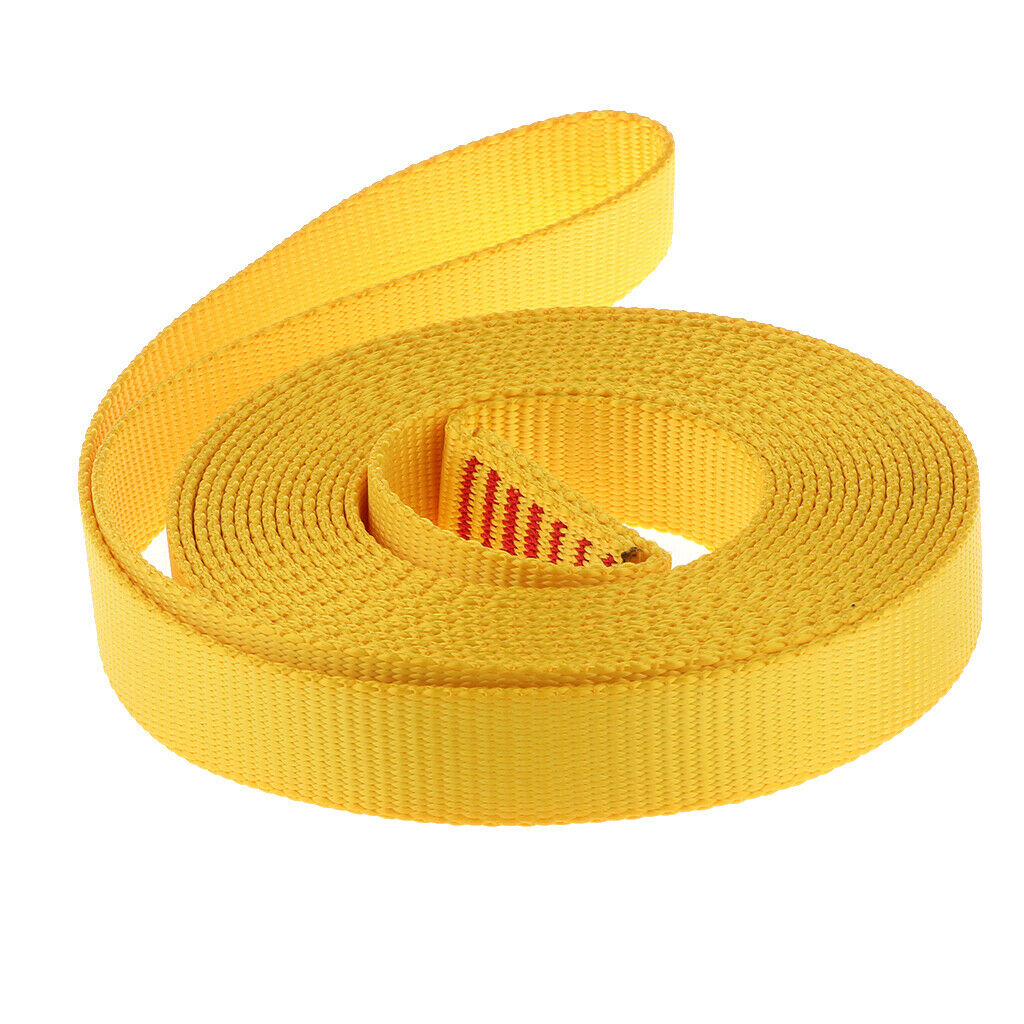 2pcs 23KN 25mm Climbing Sling Fall Protection Safety Webbing Strap Belt Rope for