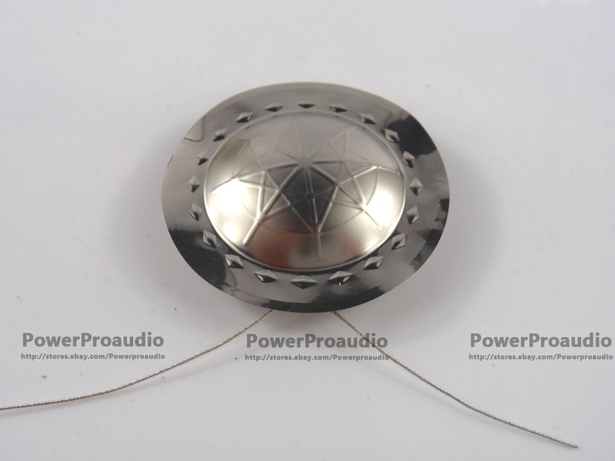 2 pcs 25.5mm 1" Diaphragm Titanium Voice coil 8 ohm 25.4mm Round Wire