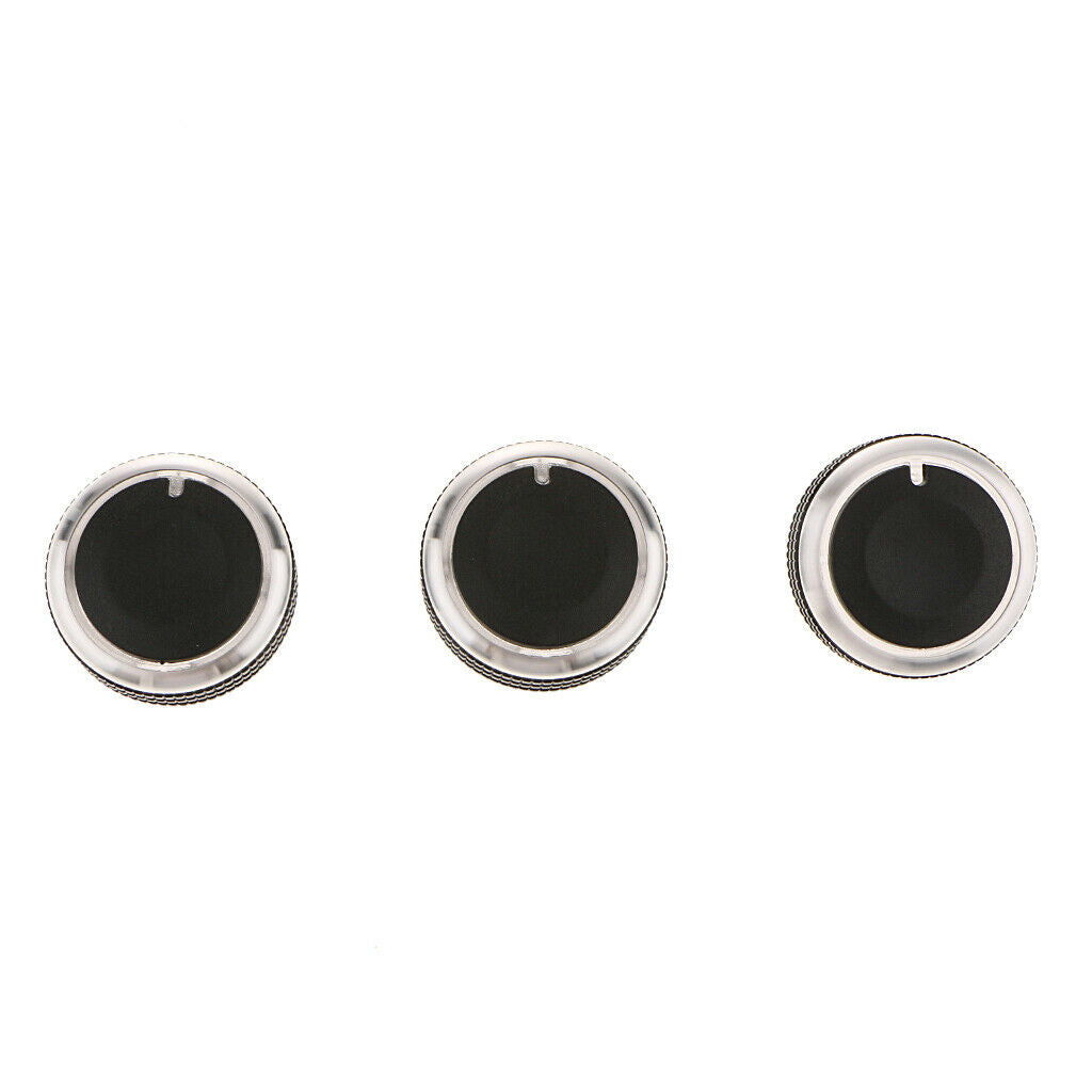 3pcs Air Conditioning AC Panel Control Switch Knob For 2006-2014 Chevrolet