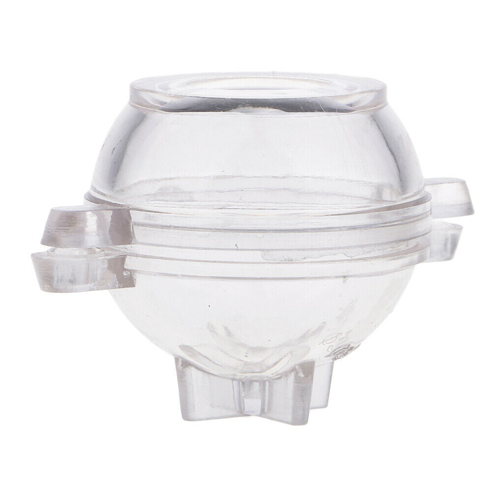 Plastic Round Sphere Soap Candle Making Mold Candle Mould for Handcraft 30mm