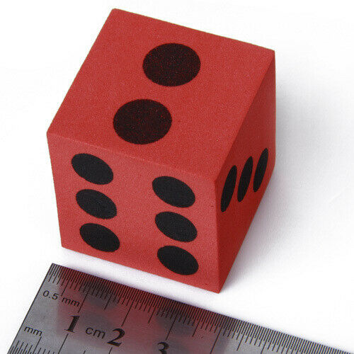 12 Pieces Mini Foam D6 Colorful Dices Set for Kids Educational Pastime Prize