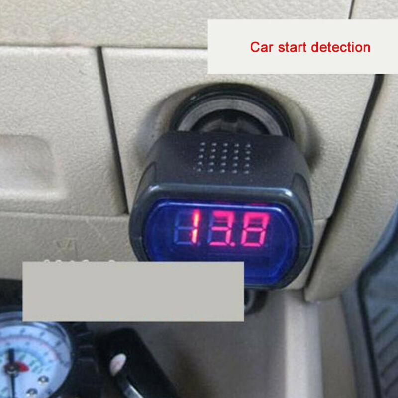 Portable LED Voltage Panel Meter Car Digital Monitor Volt Tester Voltmeter