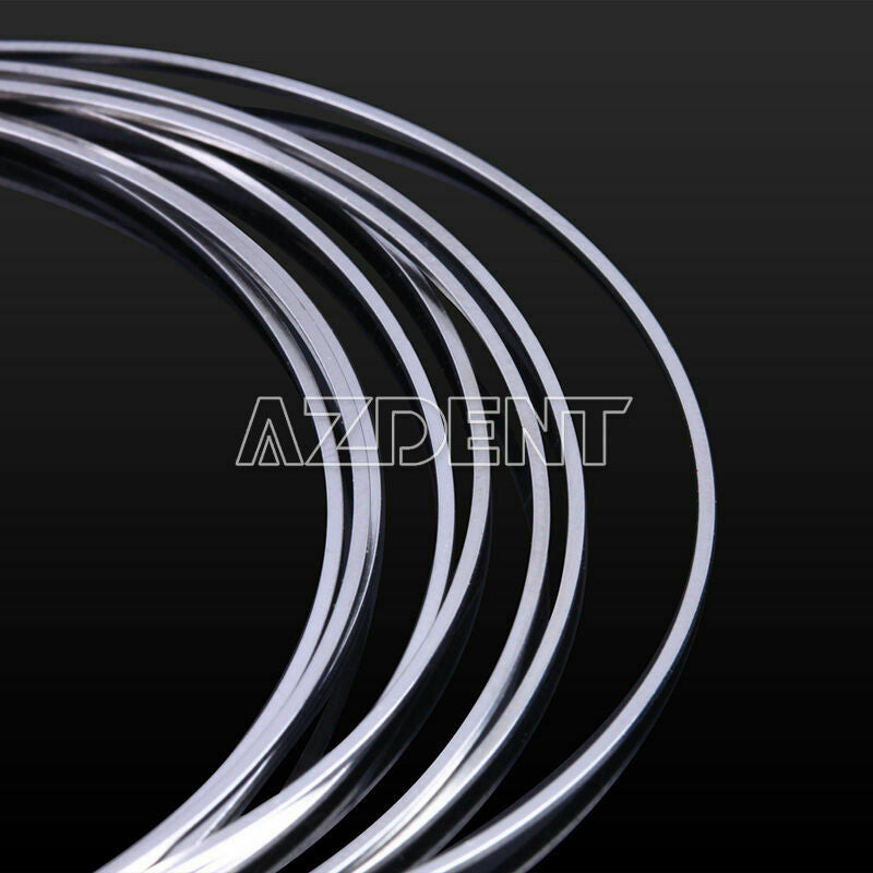 50 Packs Dental Orthodontics Arch Wire Rectangular Nature 017 X 025 Upper