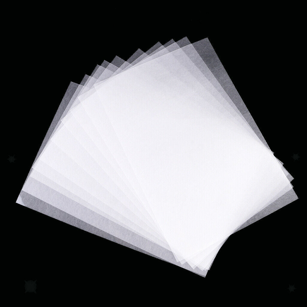 30x Clear Heat Shrinkable Paper Film Sheets DIY Drawing Jewelry Findings Art