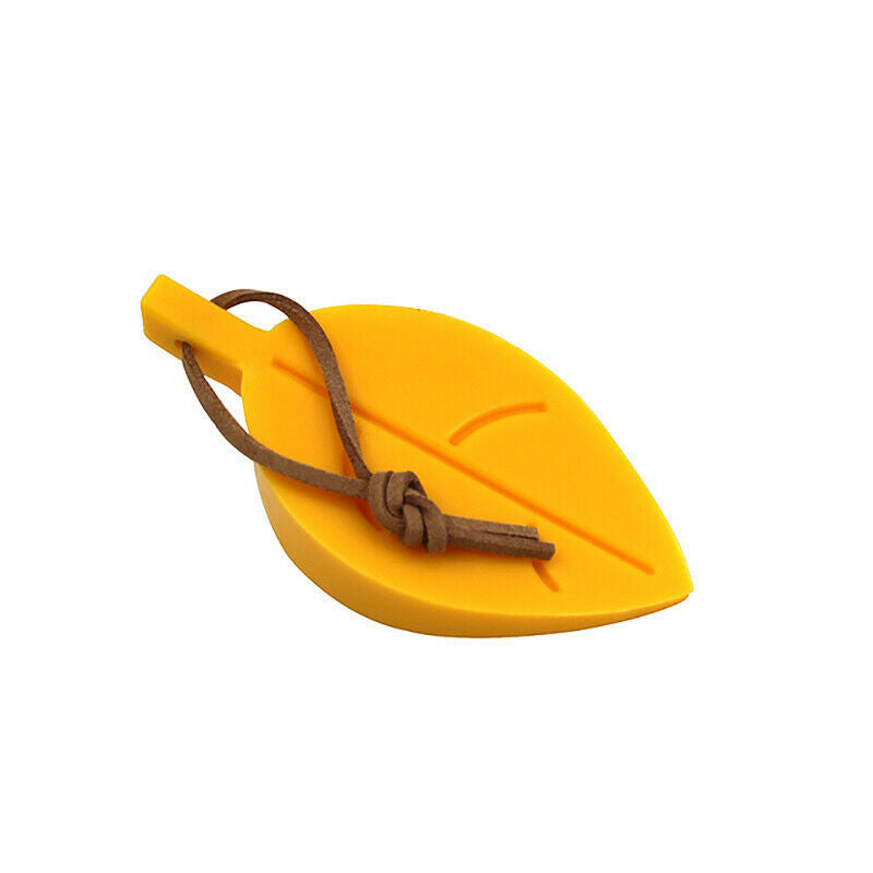 Leaves Shape Silicone Rubber Door Stop Stoppers Door Block Anti-Folder HandBDAU