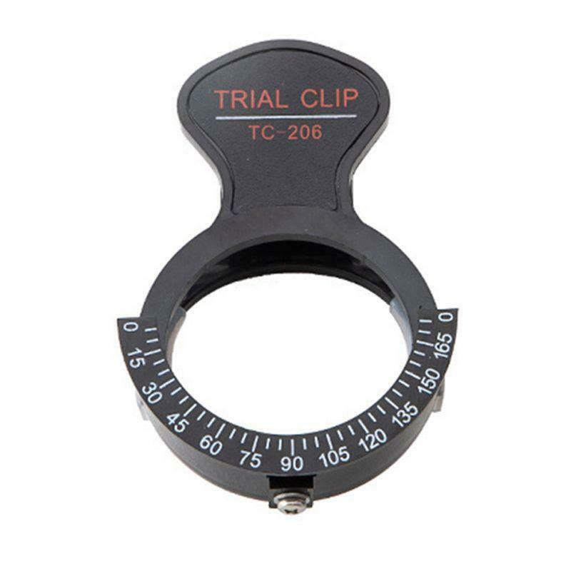 2PCS Trial Frame Clip Lens Frames Optometry Single Eye Optical Test Frame Stand