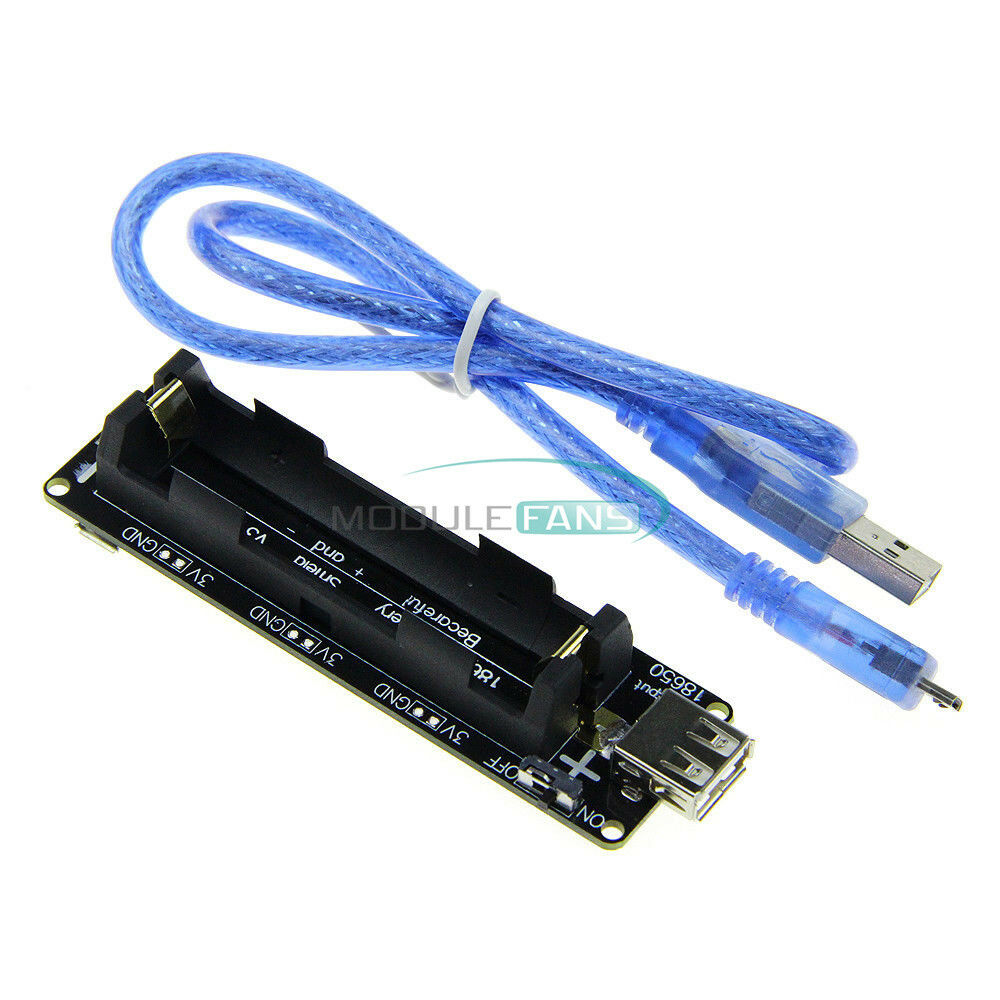 Hot Raspberry Pi Wemos 18650 Battery Shield V3 ESP32 ESP8266 Cable For Arduino