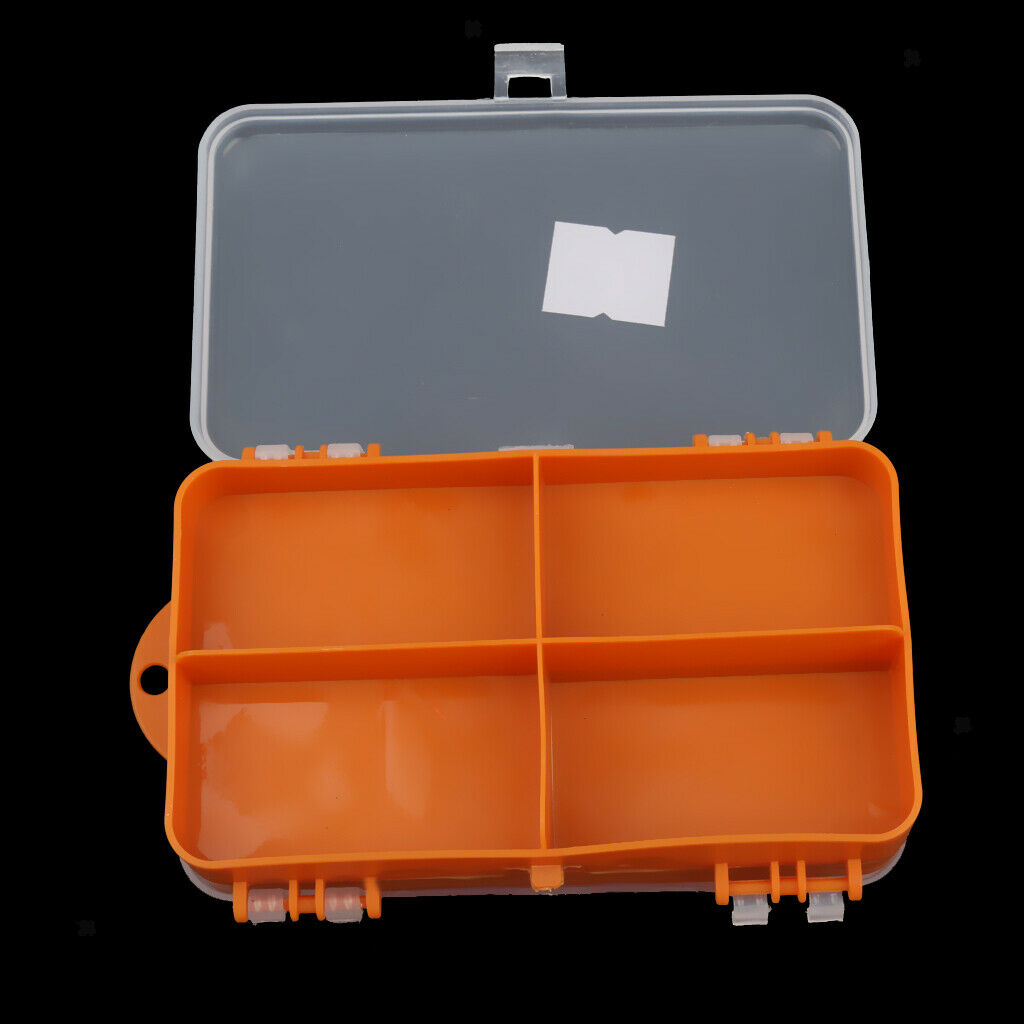 Double Side Waterproof Fishing Tackle Box Fish Lure Hook Storage Case Holder