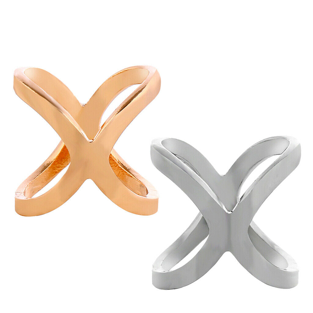 2Pcs Girl Scarf Ring Clip Buckle Scarf Holder Party Jewellery Accessories Gift