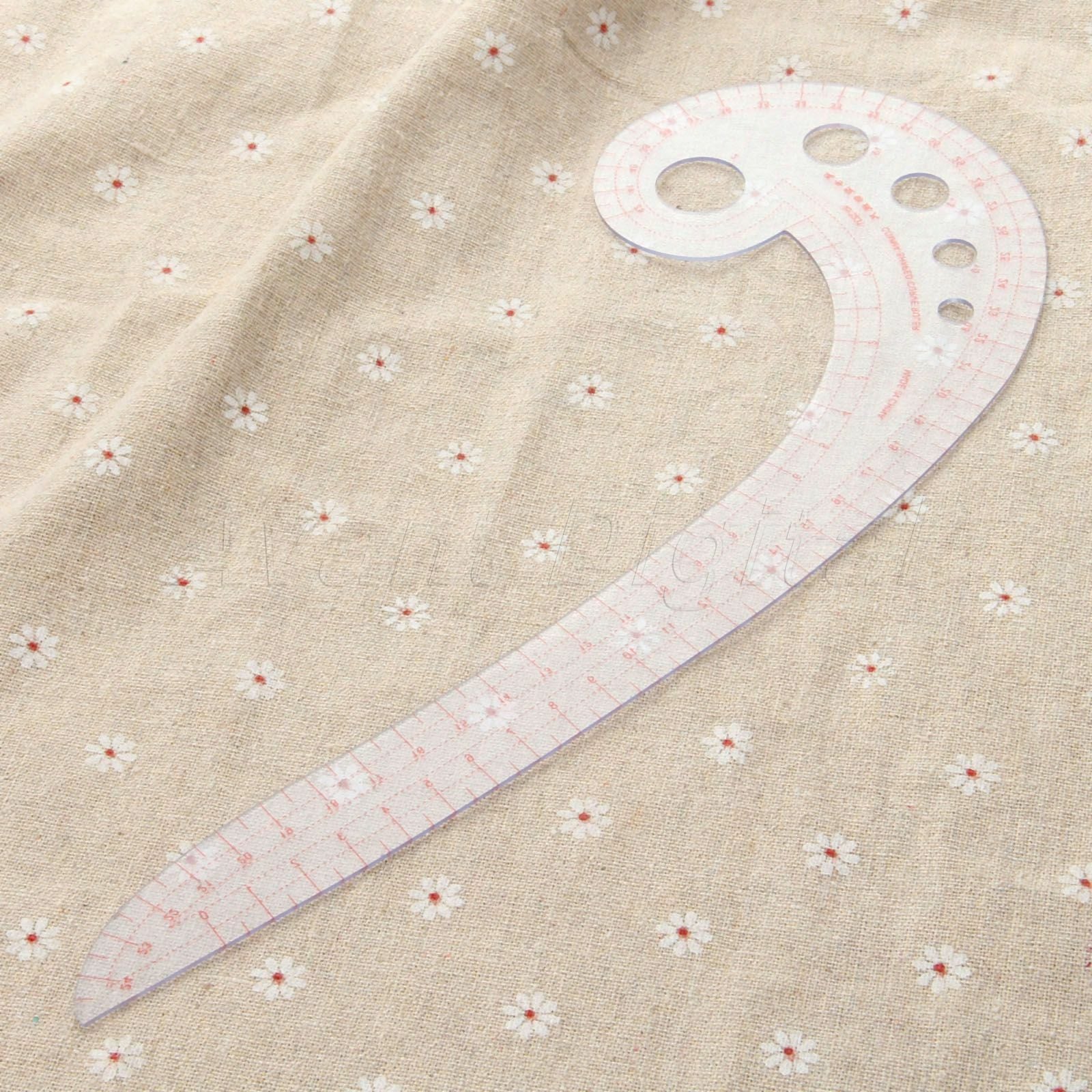 French Curve Comma Shaped Sewing Kit Plastic Curve Ruler Styling Design Ruler