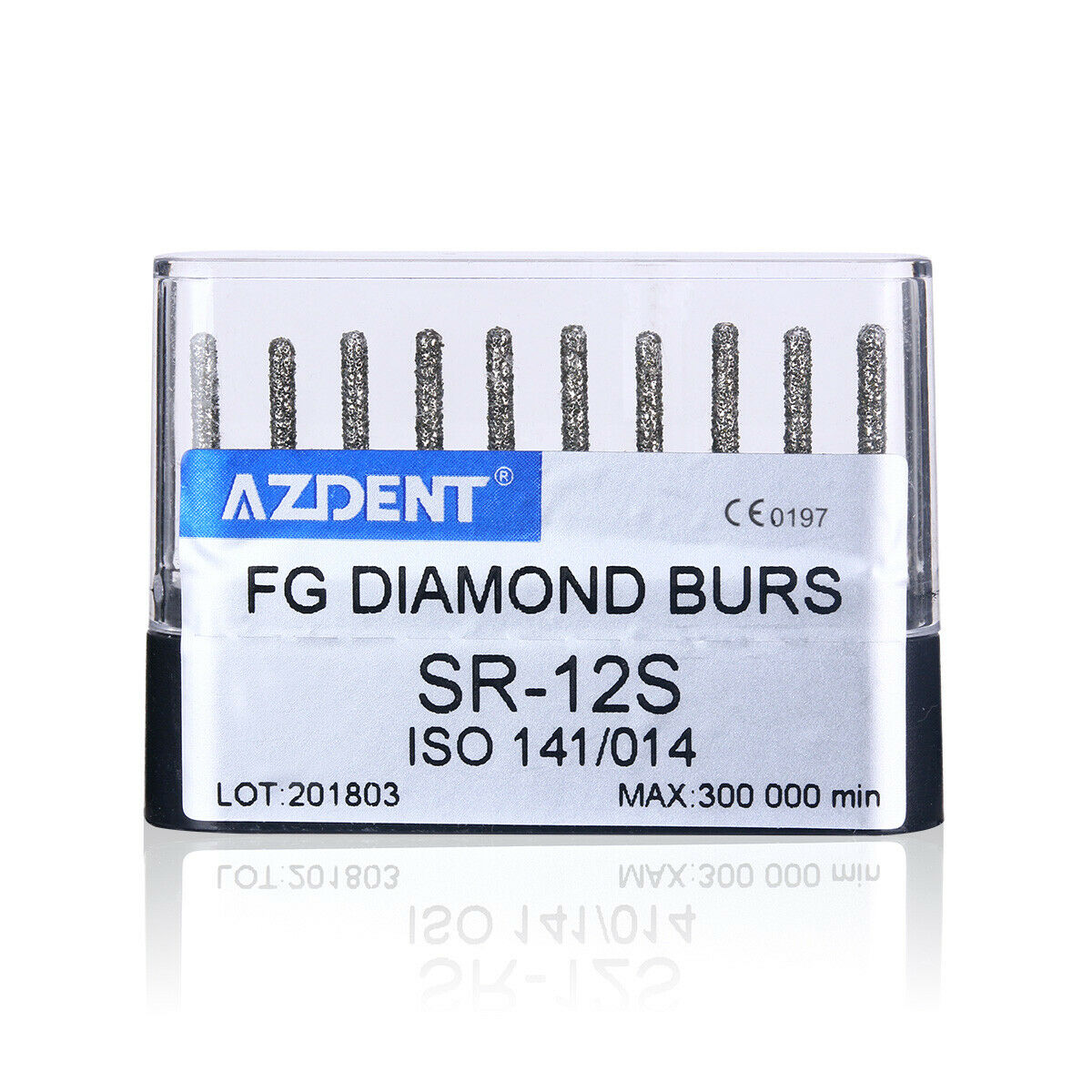 50X Dental High Speed Super Coarse Diamond Burs SR-12S