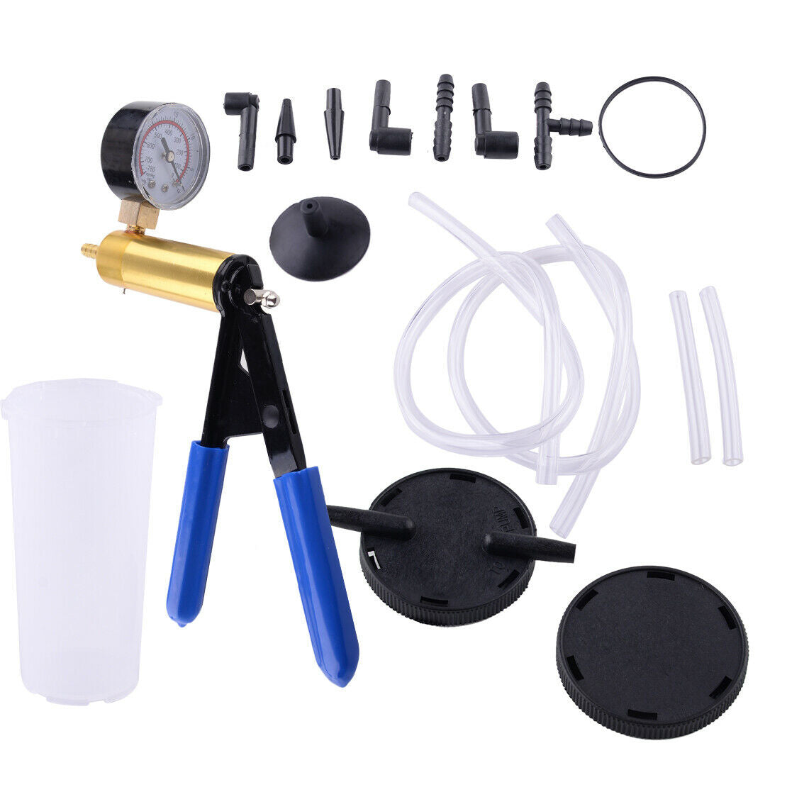 Hand Held Vacuum Pump Brake Bleeder Tester Bleed Tester Tools Bleeding Kit New