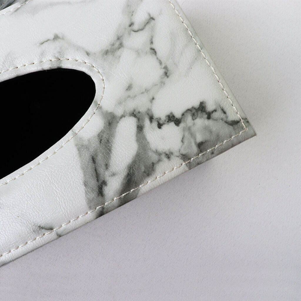 2x marble tissue box napkin holder tissue box cover holder desk box