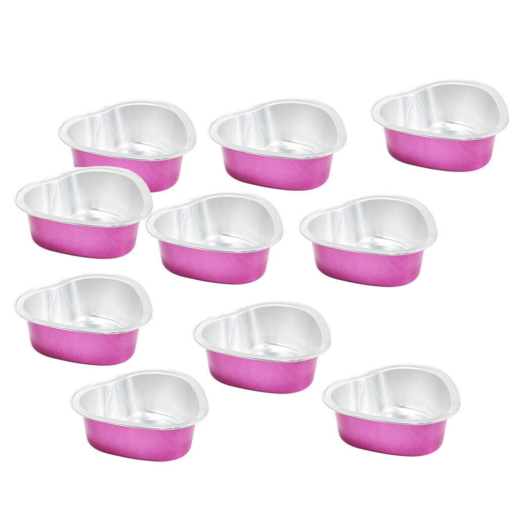 10x wax bean melting bowl aluminum foil bowl tool for