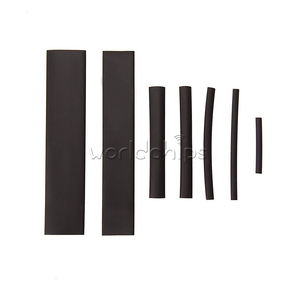 127 PCS Assortment Heat Shrink Sleeve Electrical Cable Tube Tubing Wrap Wire Kit