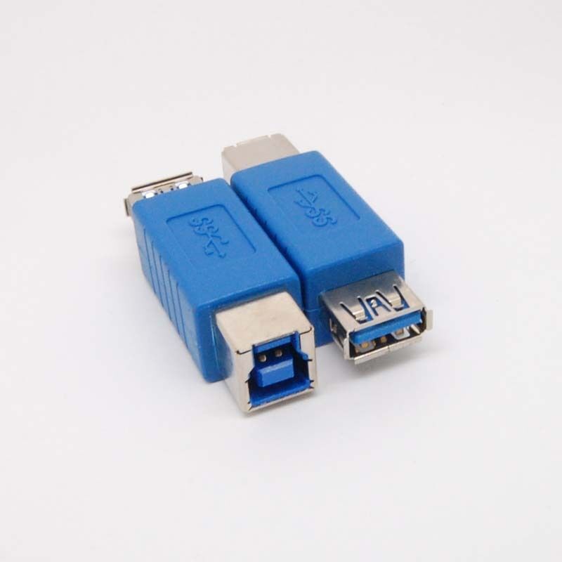 New Premium USB 3.0 A Female to Printer B Female coupler adapter converter