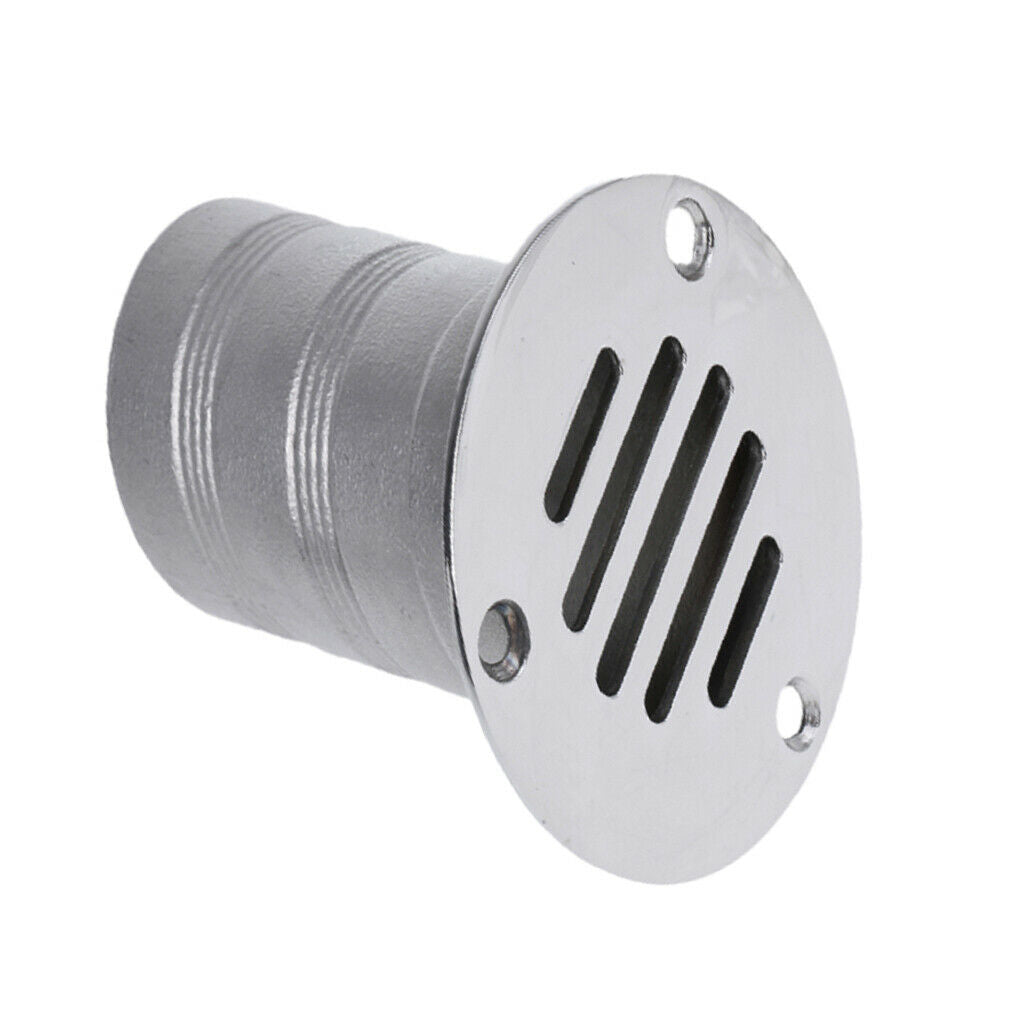 2" 316 Stainless Steel Round Marine Bathroom Floor Drain Shower Waste Drain