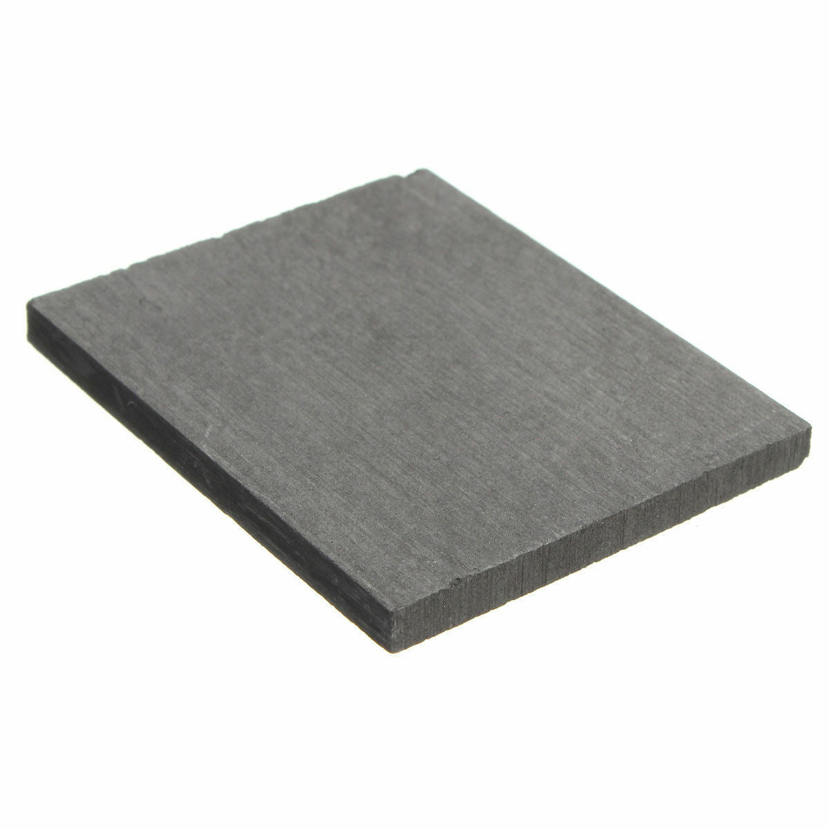 50mm*40mm*3mm99.99% Pure Graphite Electrode Rectangle Plate Sheet 5pcs/kit