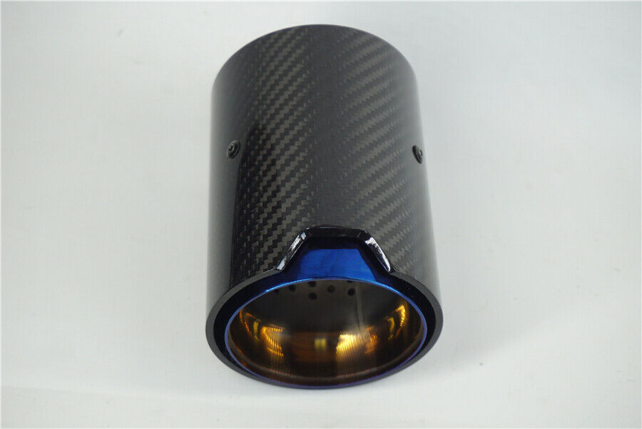 2.6'' Stainless Steel Carbon Fiber Exhaust Tip For BMW F87 F80  F82 F83 F12 F13