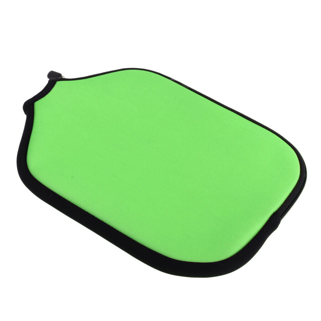 2X Premium Neoprene Pickleball Paddle Cover Zipper Sleeve Protective Case A20