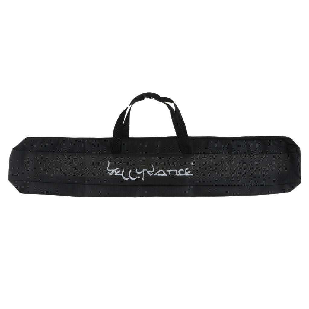 Belly Dancing Sticks Isis  Bag Dance Black Storage  Bag 77cm