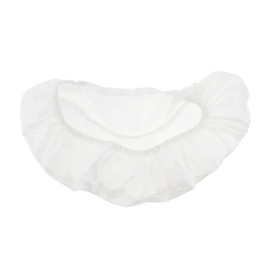 U-shaped neck pillowcase made of cotton - white colored pillowcase