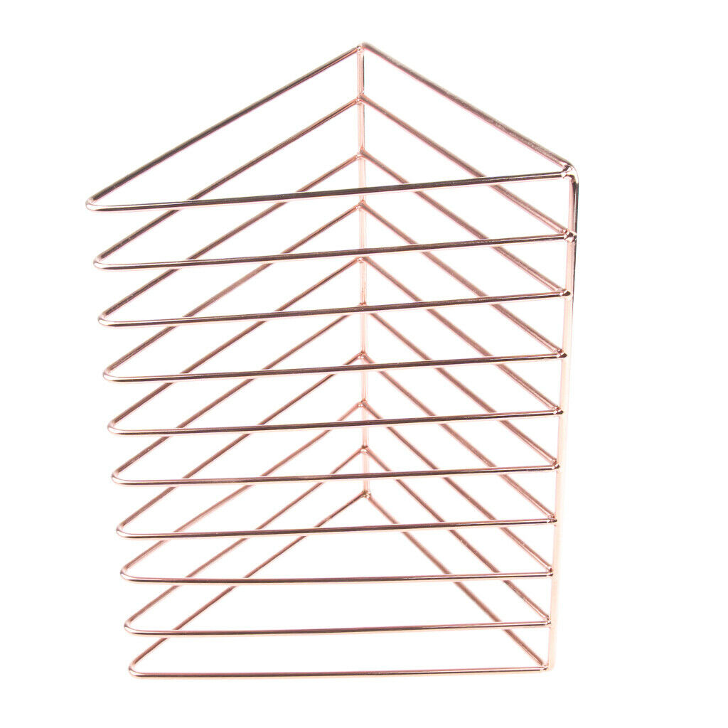 Fashion Metal Bookshelf Book Stand, Magazine Holder for Magazines, Organizer for