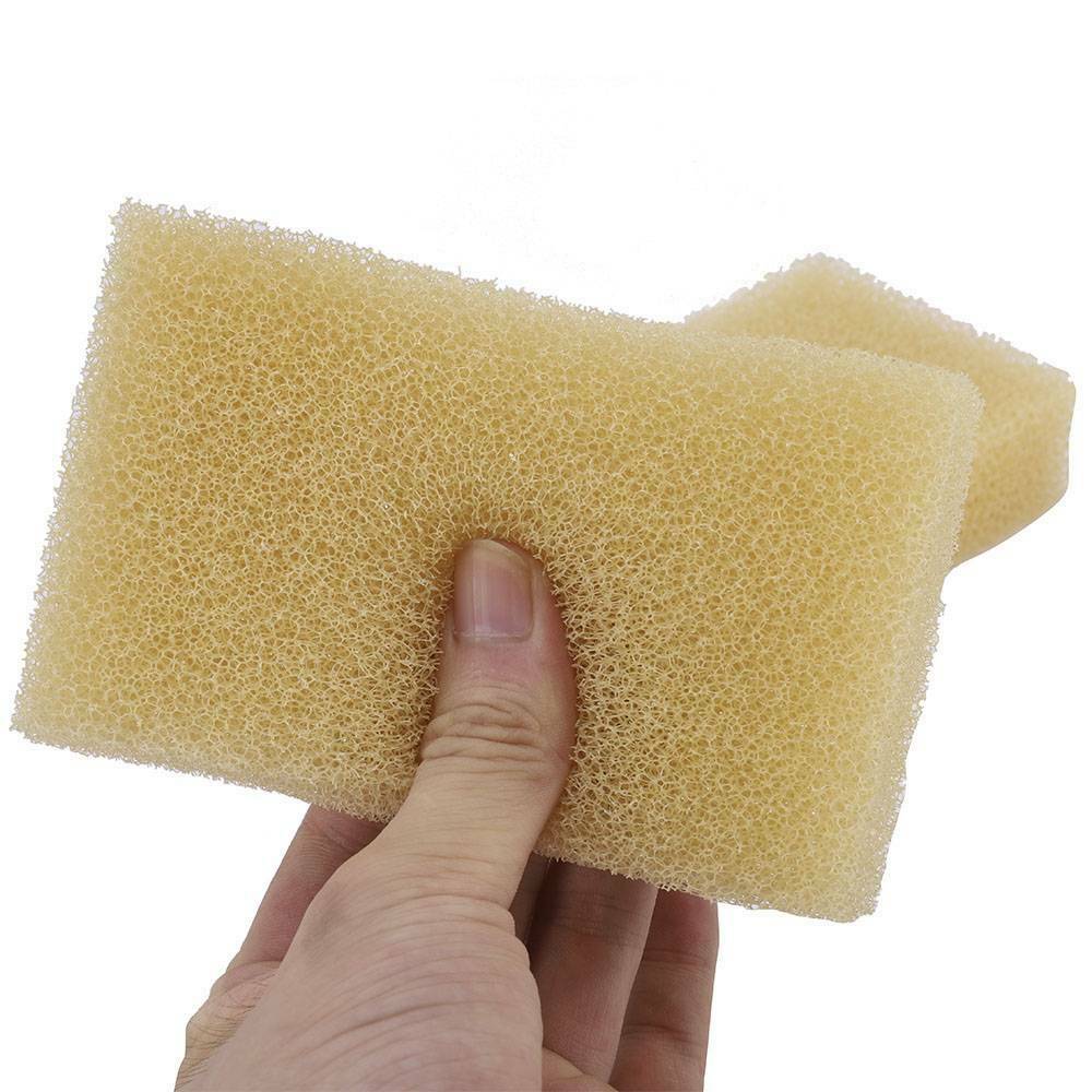 Sponge Scouring Pads Kitchen Dishes Cleaner Scour Scrub Cleanning Wholesale !