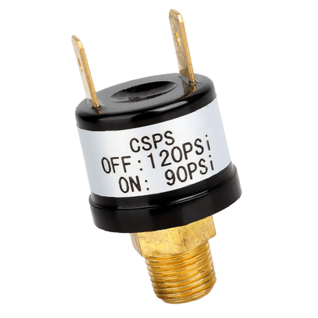 Air Compressor Pressure Control Switch Valve 1/4 inch NPT 90-120 PSI for Train