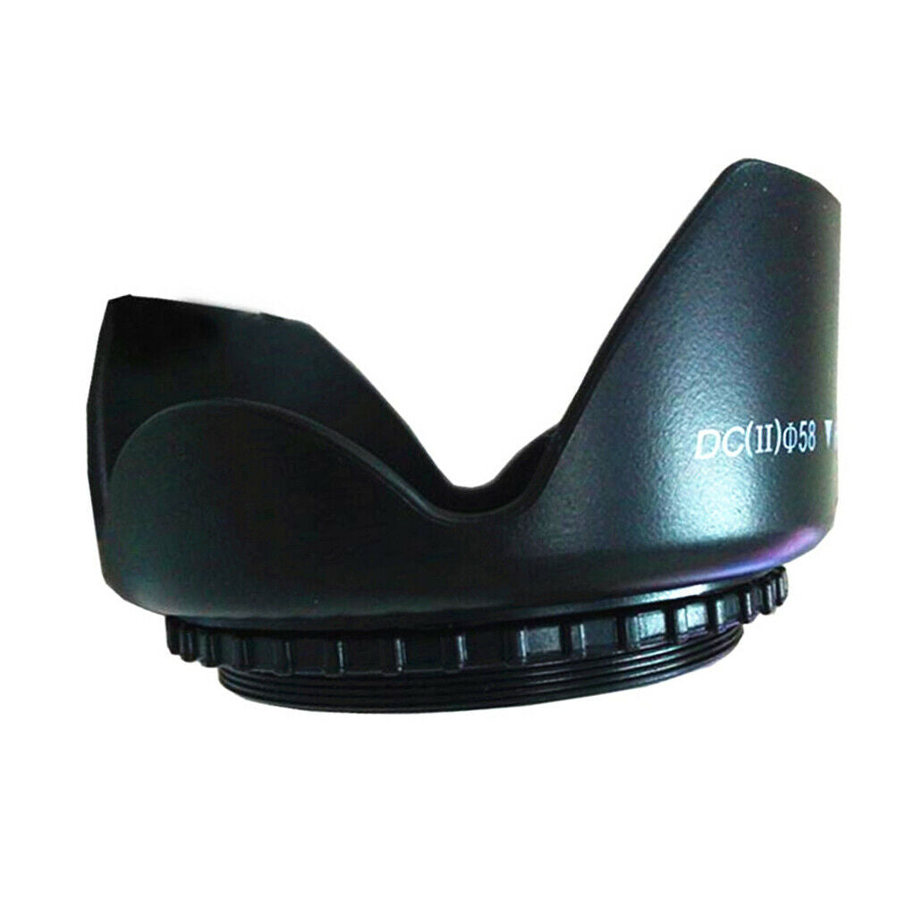 58mm Flower Lens Hood Lens Hood, 80 * 80 * 40mm