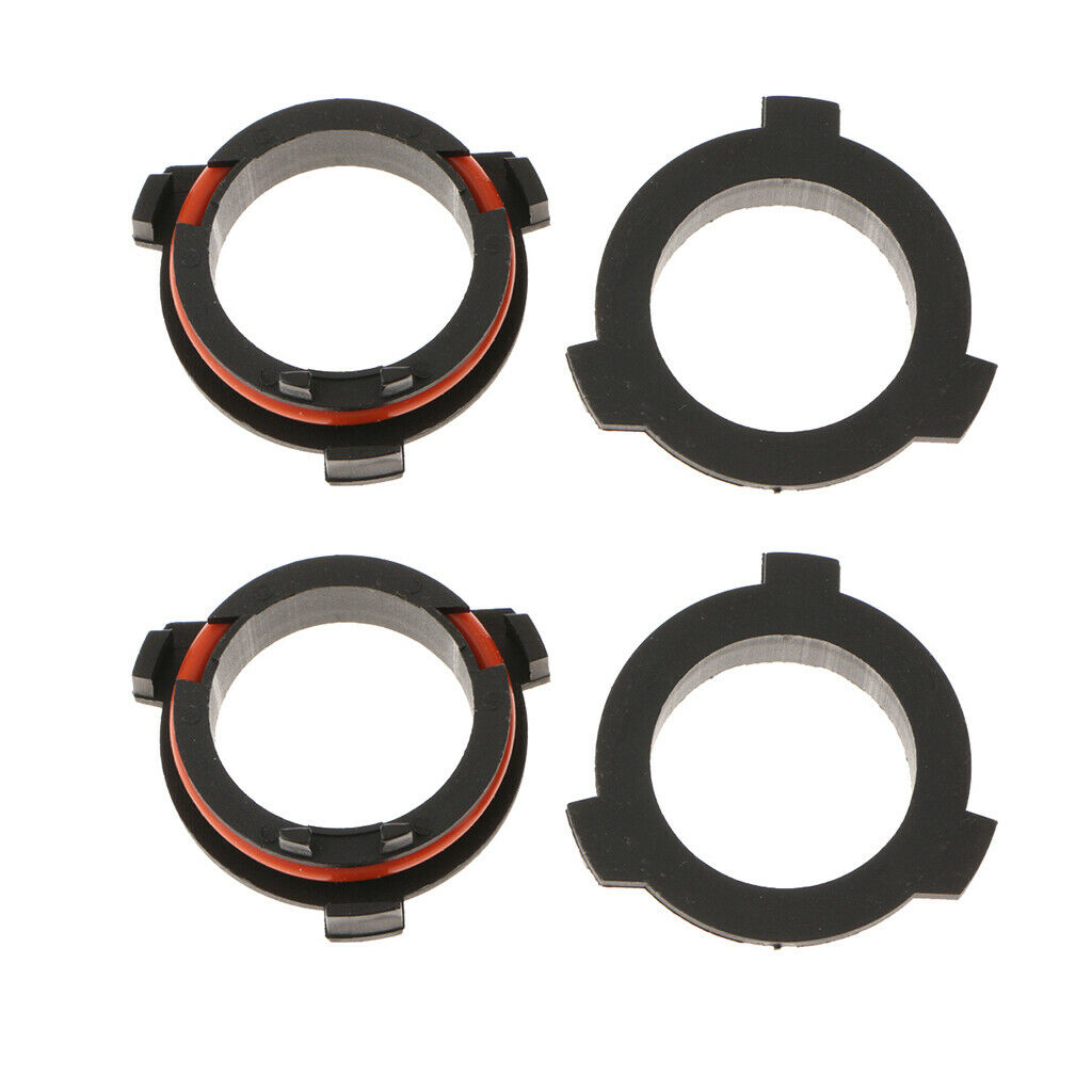 4 H7 Headlight Bulb Holder Base Retainer Conversion Kit for Opel Vauxhall Astra