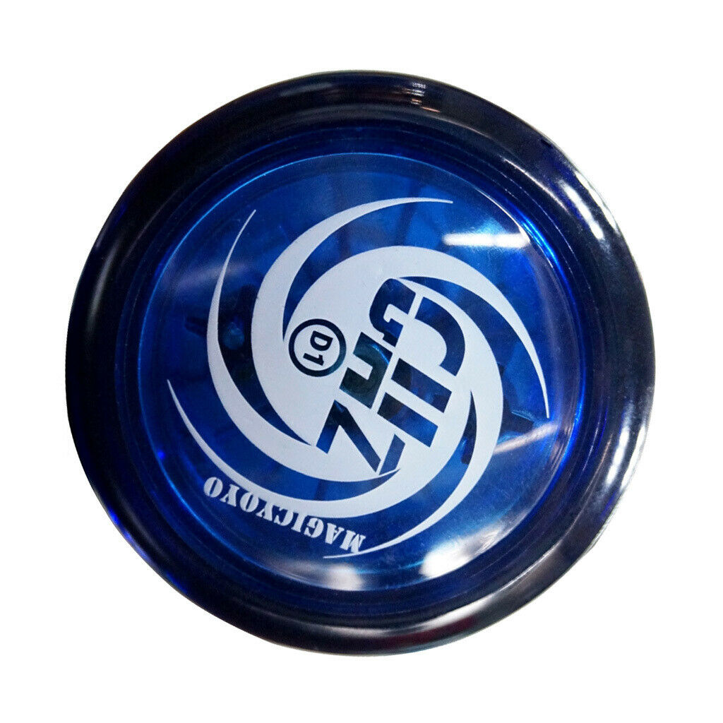 D1 Spin Ball Professional YoYo Size E Bearing with String Blue