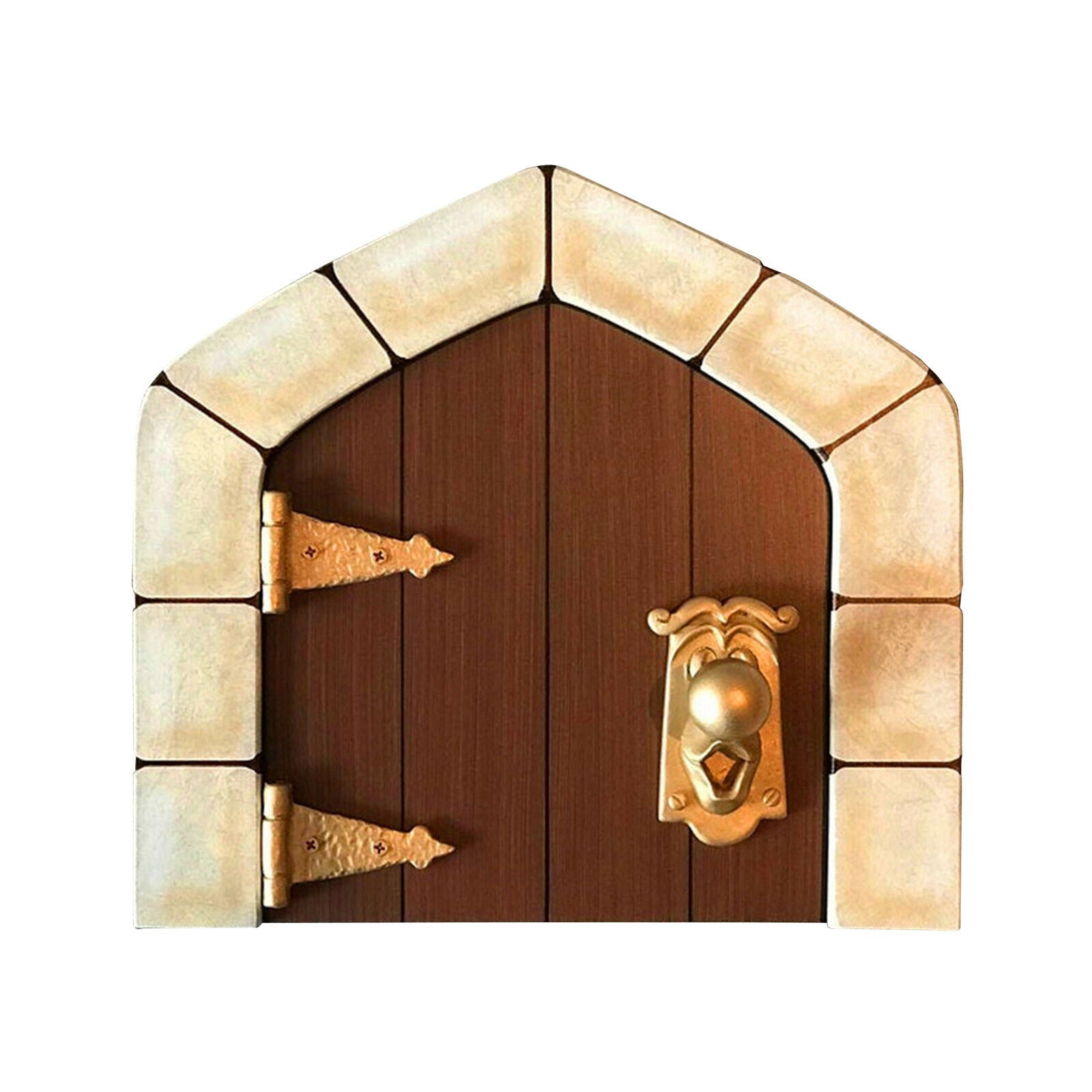 Fairy Door Art Garden Mystical Statues Wall Indoor Fairy Garden Porch Decor