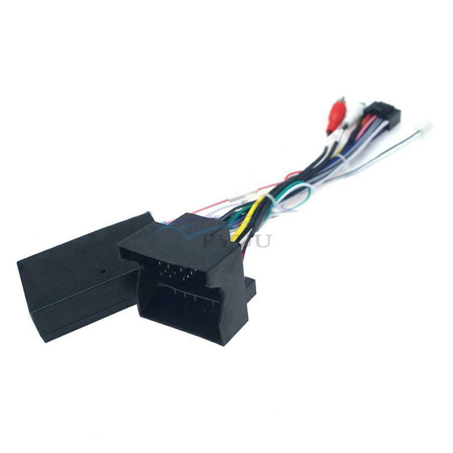 Car Stereo Audio Power Cable Adapter Wiring Harness For BMW X1 E90 2004-Present