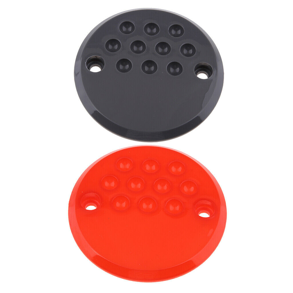 2x Plastic Engine Crank Case Stator Cover For Z750 Z1000 Z750S Grey+Red