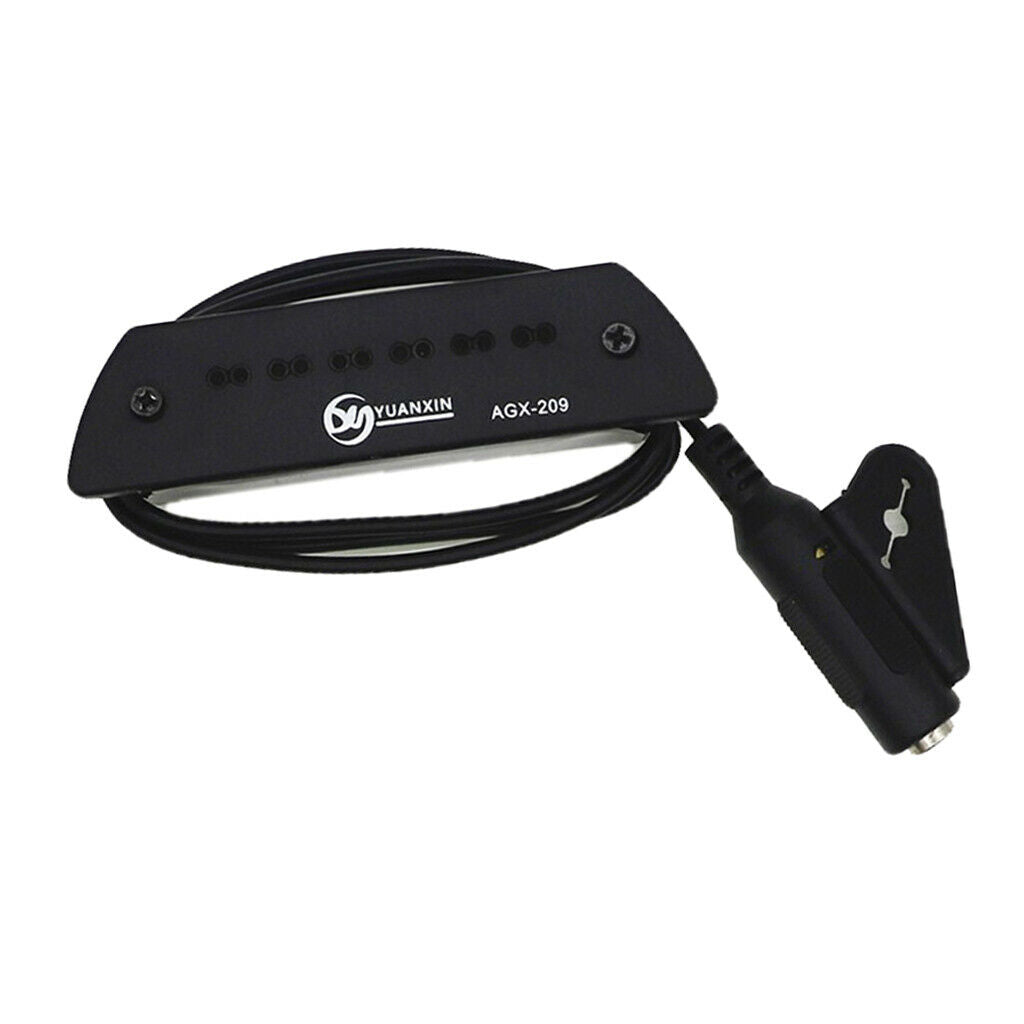 Tone And Volume Control Guitar Pickup For Acoustic Guitar Cable Length 2.8''