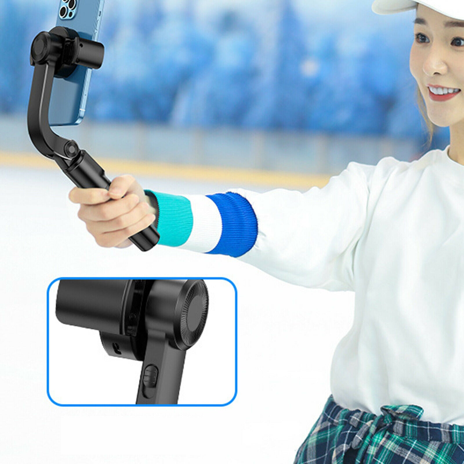 Universal Selfie Stick Phone Tripod Universal Compact for Vlog Broadcast