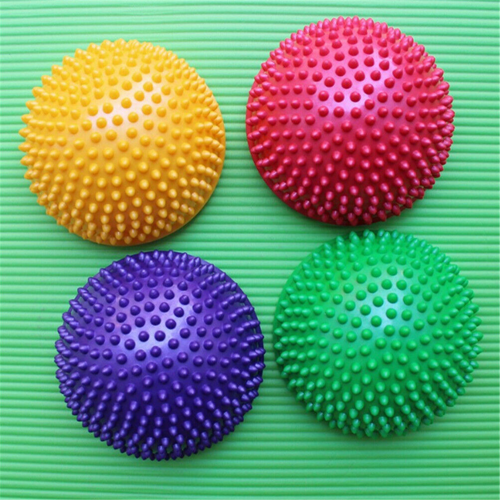 2Pcs Hemispheres Stepping Stone Massage Ball Kids Sensory Balance Training To Tt